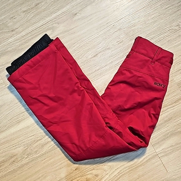 Roxy Girls Dry Flight Snowpants, Lrg - Picture 1 of 14